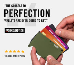 Ridge Wallet - Denver Broncos - Carbon Fiber 3k