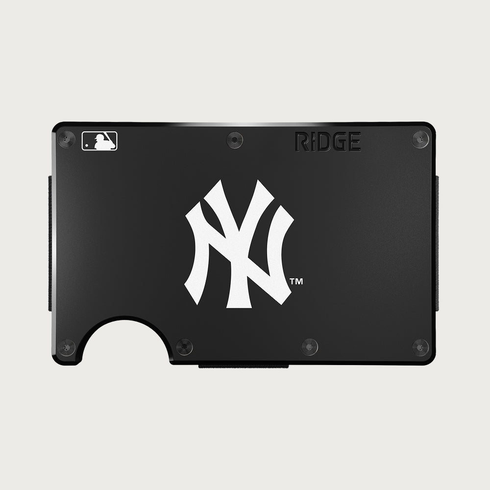 Ridge Wallet - Royal Black - New York Yankees