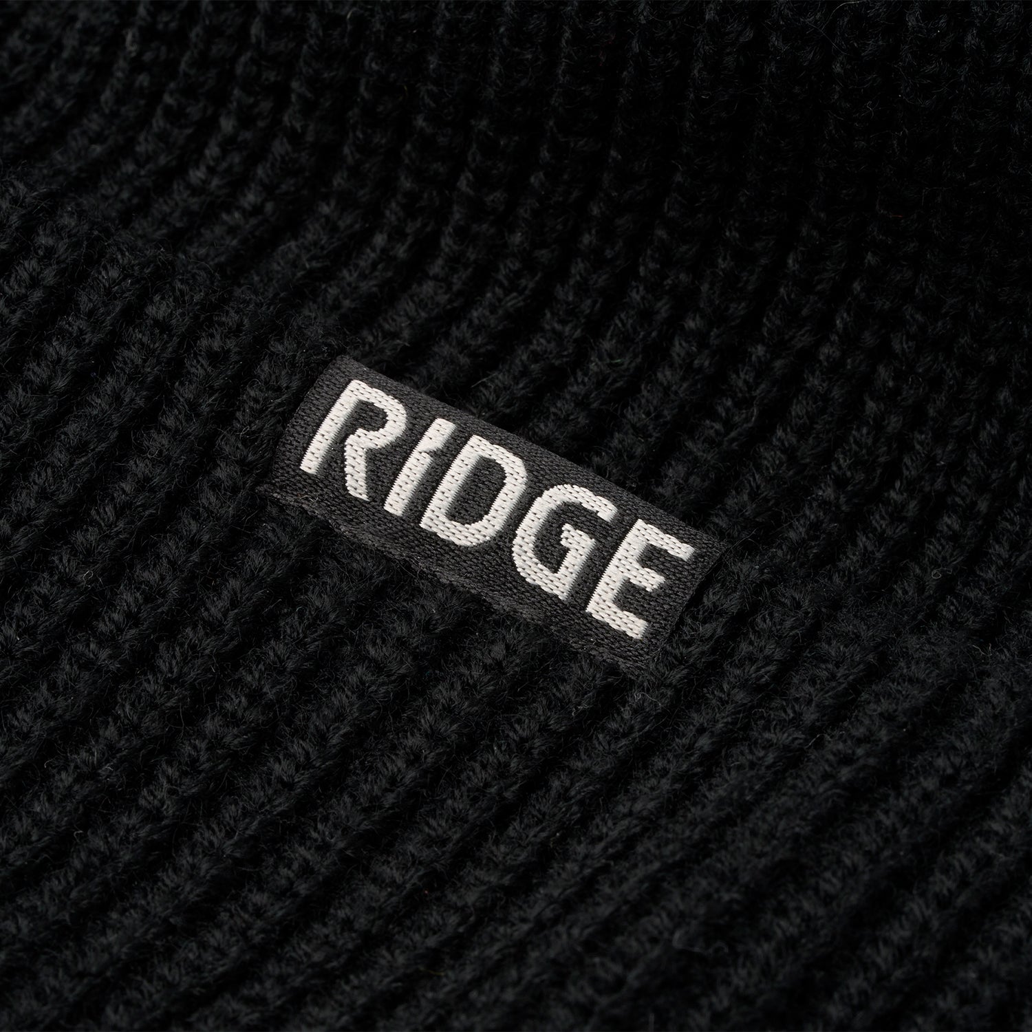 Ridge Classic Cuffed Beanie - Royal Black