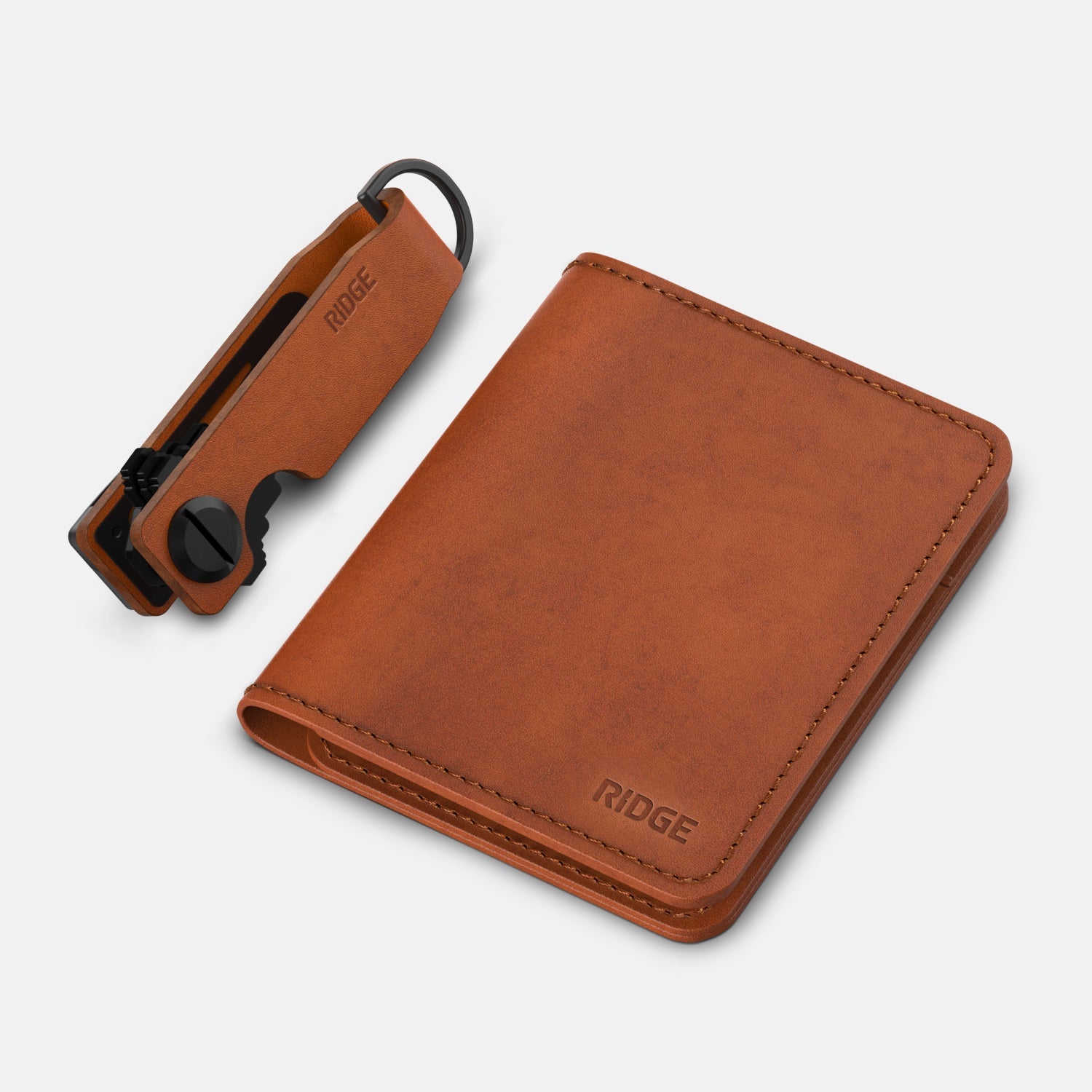 Daily Driver Kit - Bifold - Tobacco Brown Leather