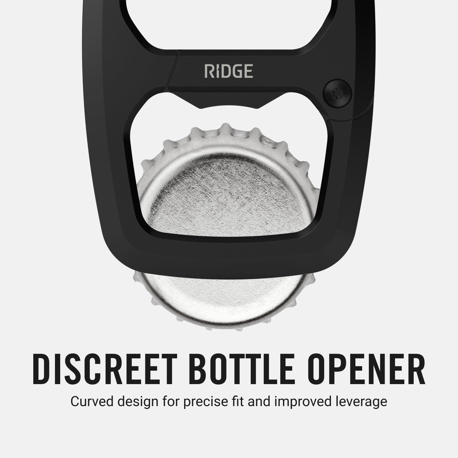 Dual Chamber Carabiner  - Royal Black