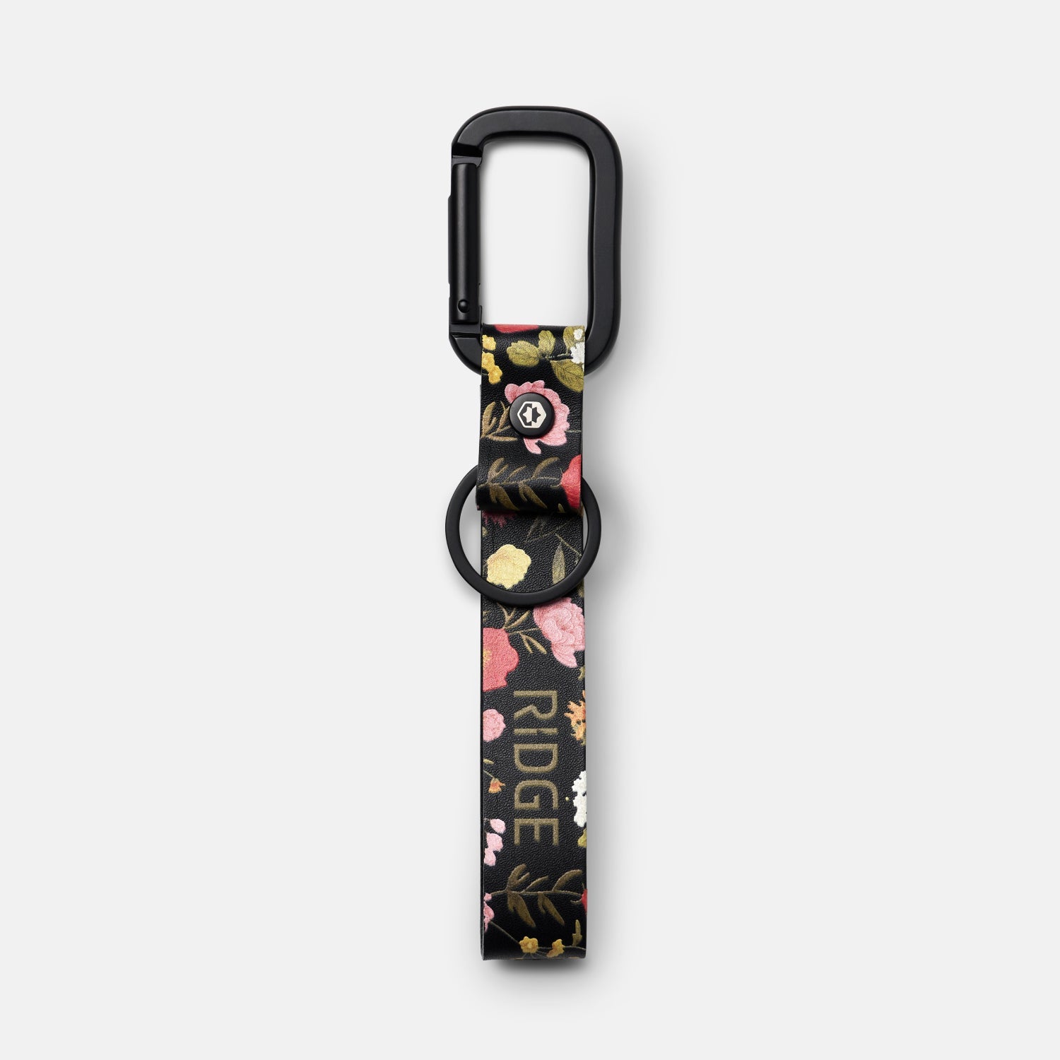 Ridge Keychain - Moonlight Garden Leather