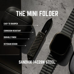 Mini Folder - Carbon Fiber 3k