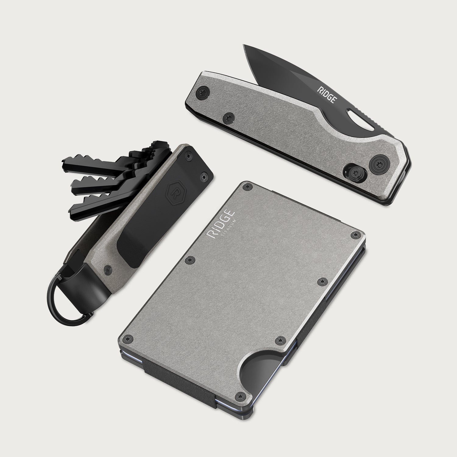 Daily Survival Kit - Stonewashed Titanium