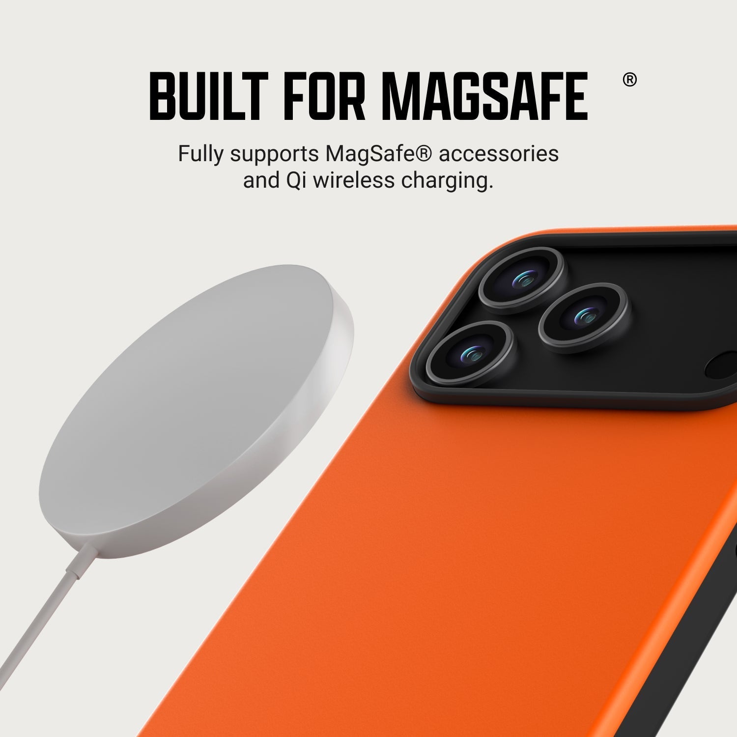 Everyday Charging Kit - iPhone 18 Pro - Basecamp Orange