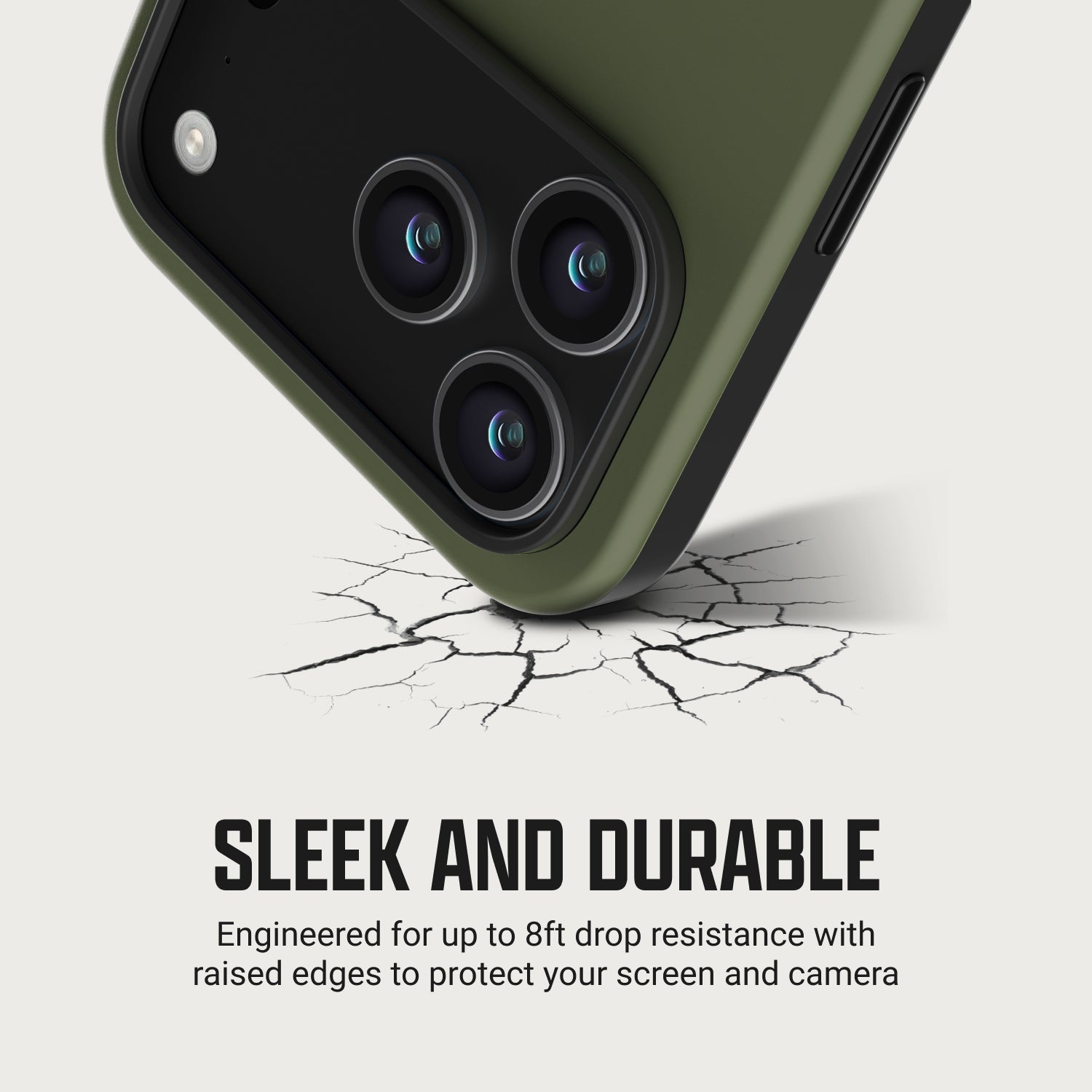 Everyday Charging Kit - iPhone 18 Pro - Matte Olive