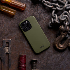 Ridge Phone Case - Matte Olive - iPhone 16 Pro