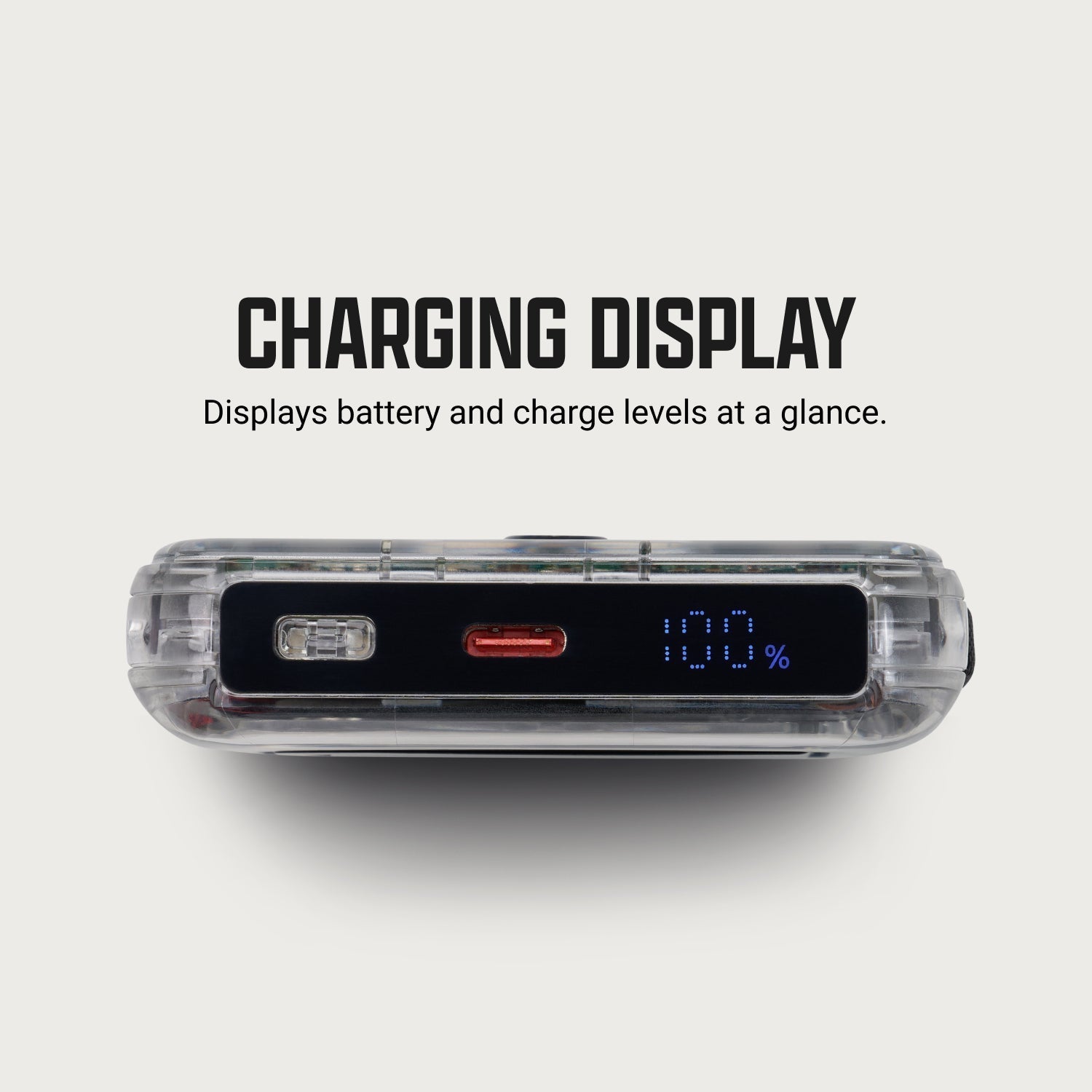 Ridge Power Bank - 10k mAh - Phantom