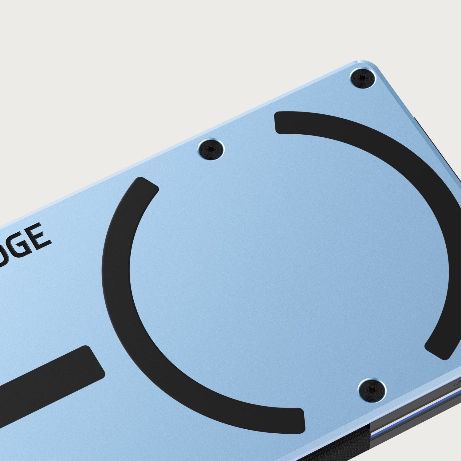 Ridge Wallet for MagSafe + KeyCase - Glacier + Royal Black