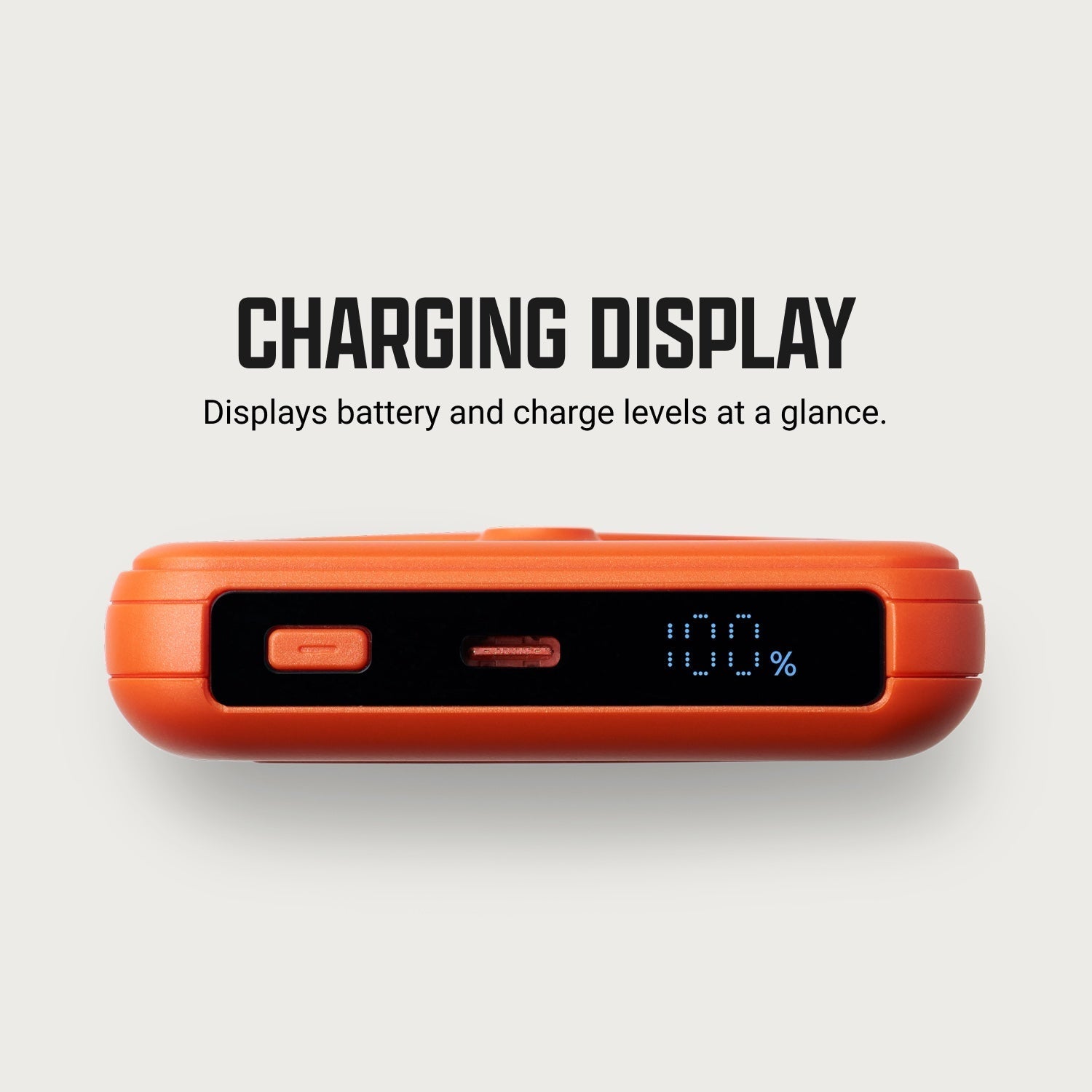 Ridge Wallet for MagSafe + Power Bank - Glacier + Matte Black