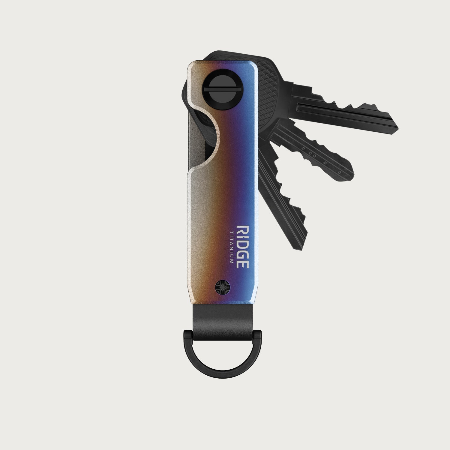 Ridge Wallet + Power Bank + KeyCase - Burnt Titanium + Matte Black + Burnt Titanium