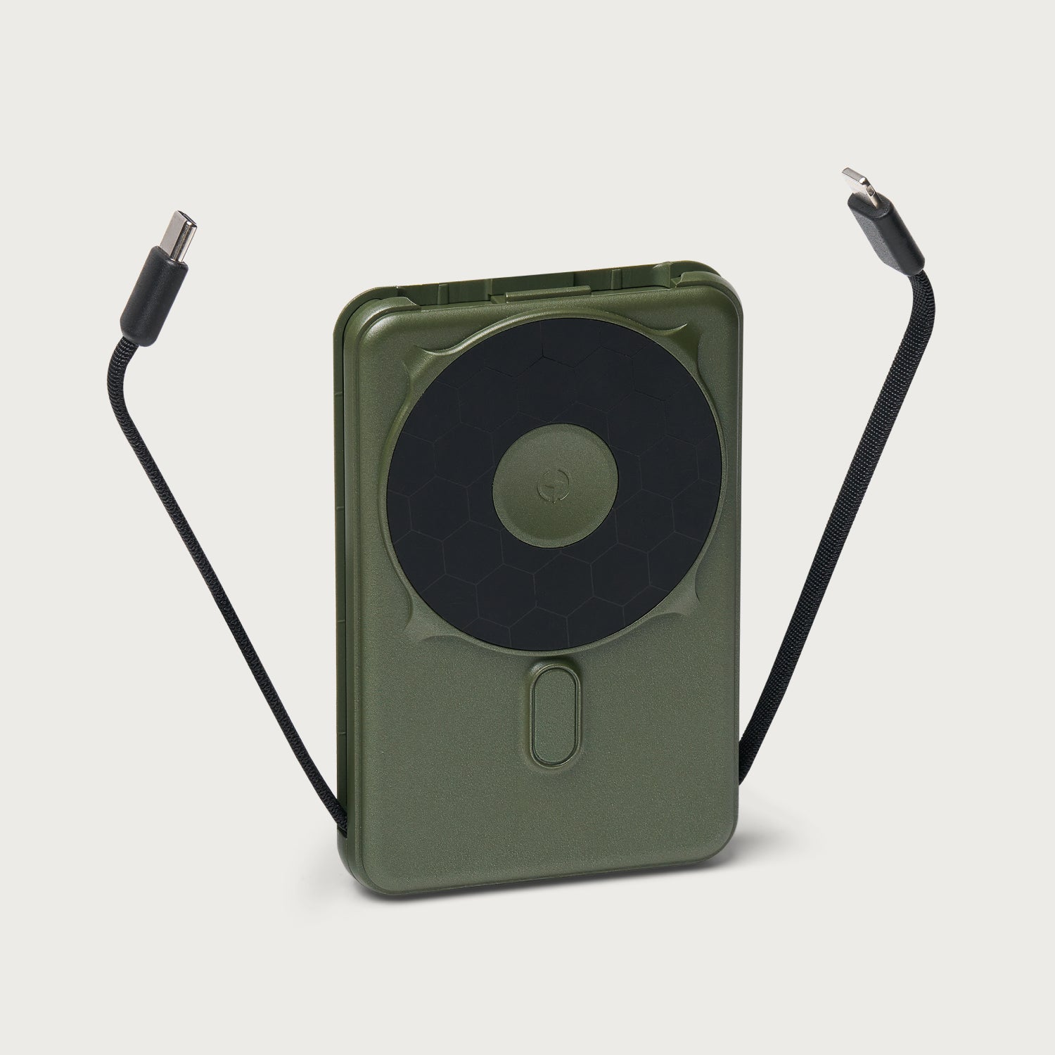 Ridge Wallet + Power Bank + KeyCase - Matte Olive