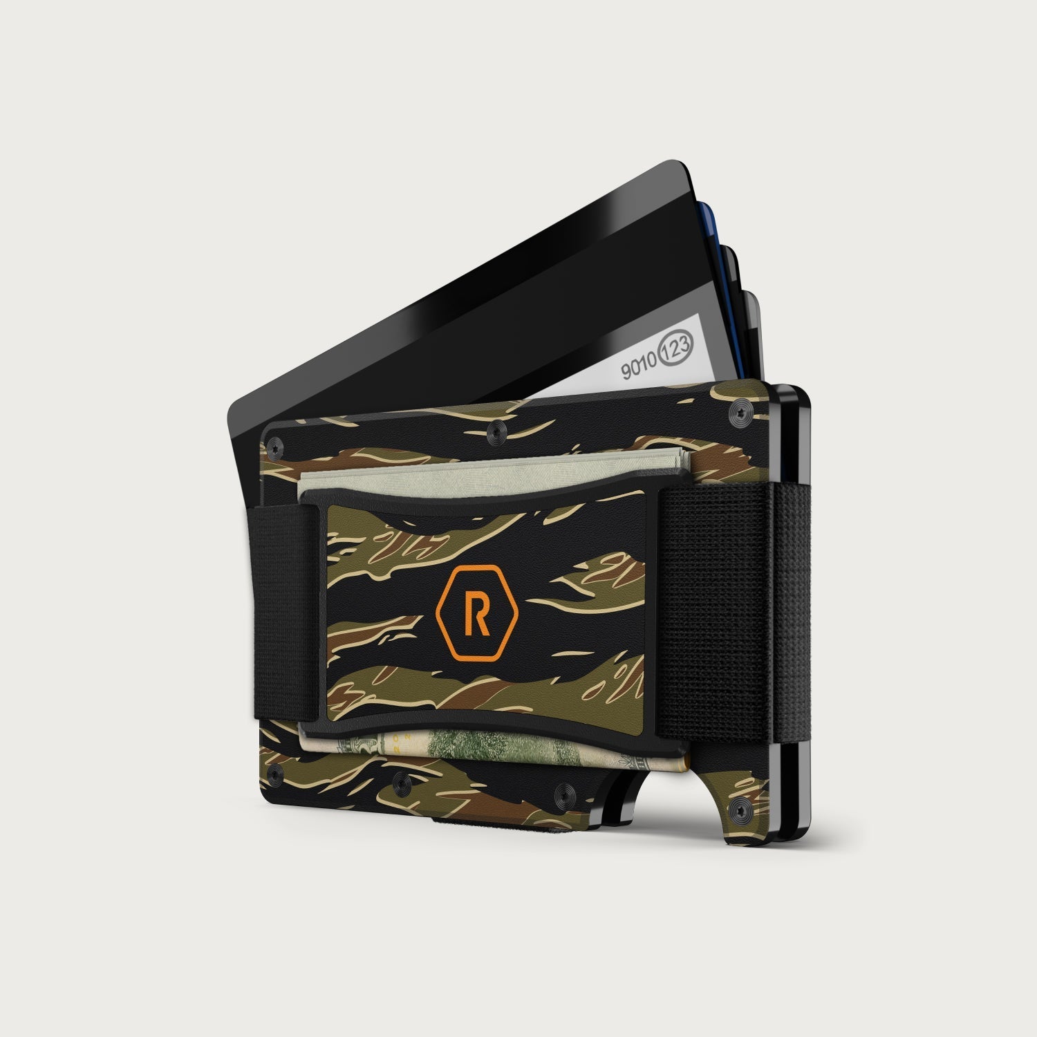 Ridge Wallet + Power Bank + KeyCase - Tiger Stripe + Matte Black + Tiger Stripe
