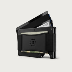 Ridge Wallet + Power Bank - Matte Black